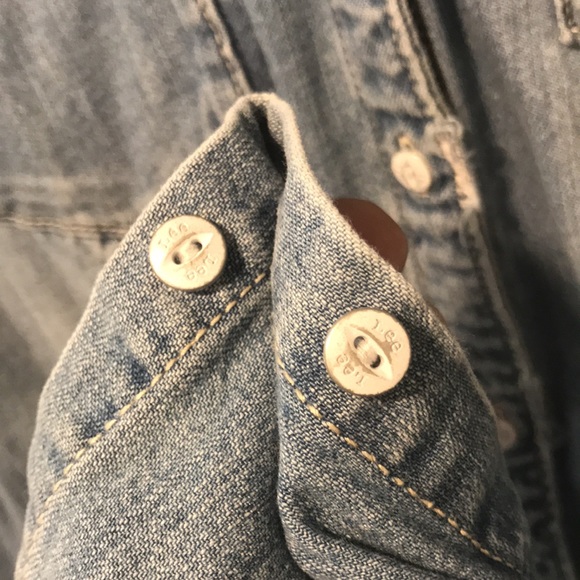 Rare Vintage Lee Denim Dress - Picture 7 of 12